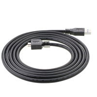 Kabel Ekstensi Kamera USB 3.0 Tipe A Male ke Micro B Male, Kabel USB 3.0 AM-MicroB 1.5M 2M 3M 5M dengan Sekrup Pengunci