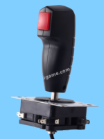 Manette de jeu miniature robuste pour simulateur de vol, originale, 8 directions, pour machine de jeu