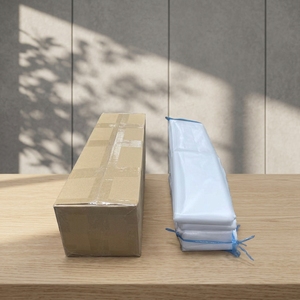 Sacs de collecte de poussière de 72 pieds pour le ponçage du béton, lot de 4, pour la découpe et le perçage, cassettes de sacs de collecte de poussière de 20 m de long - Product Image 1