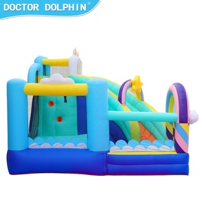 Doctor Dolphin Nhà Combo Dành Cho Người Lớn Nhà <span class=keywords><strong>Bouncer</strong></span> Bơm Hơi Lâu Đài Bouncy <span class=keywords><strong>Inflatable</strong></span> Lâu Đài Nhảy Có Giá - Product Image 6