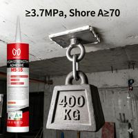 Adhésif polymère MS-55 haute adhérence sans clou, colle de construction instantanée ultra-résistante pour bois, métal, pierre