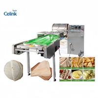 Máquina Comercial para Hacer Envoltorios de Rollitos Primavera, Máquina Automática para Hacer Piel de Rollitos Primavera para Línea de Procesamiento de Alimentos en Restaurantes
