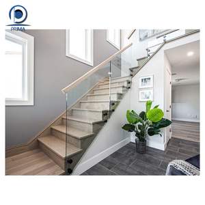 Garde-corps en verre Offre Spéciale Prima Canal en U en aluminium au design moderne pour balcon ou <span class=keywords><strong>terrasse</strong></span> - Product Image 2