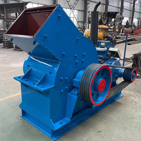 Concasseur de sol compact pour l'extraction d'or, broyeur de pierres de rivière, broyeur à marteaux portable, fournisseur de machines de concassage