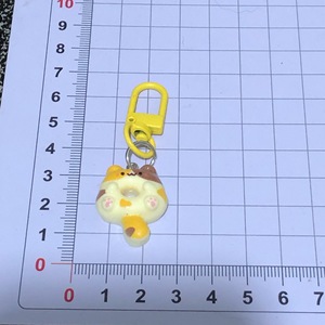 Llavero de donut de dibujos animados Cat Whiskerwonders, llaveros de pareja de <span class=keywords><strong>Estin</strong></span> y Alloy con cierre de langosta, colgante decorativo para bolso - Product Image 4
