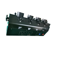 Lanceur de confettis électronique 4Heads JINXIN JX-015 60W, contrôle DMX512, canon à feux d'artifice métallique à distance, 110V-220V pour extérieur