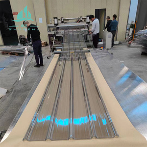 Lastra Ondulata <span class=keywords><strong>Trasparente</strong></span> in <span class=keywords><strong>Policarbonato</strong></span>/PC ad Alta Resistenza, Economica <span class=keywords><strong>per</strong></span> <span class=keywords><strong>Coperture</strong></span>, Lastre PC Goffrate - Product Image 1