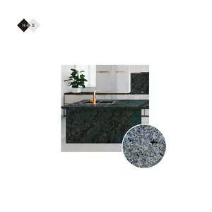 Nóng bán Backlit Onyx tường Bảng điều khiển sang trọng onyx đá tấm Countertop nhà bếp ngoài trời màu xanh Labradorite đá cẩm thạch