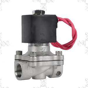 Vanne de régulation d'eau COVNA 24v 2W31 DN15 1/2 pouce 2 voies normalement fermée en acier inoxydable pour l'eau, l'air, la vapeur et le gaz - Product Image 2