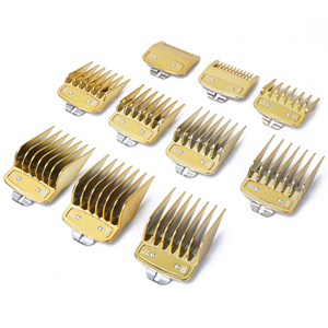 Guías Profesionales para Cortapelos, 10 Piezas, Guías de Corte Codificadas # 3170-400- 1/8\" a 1 Compatible con Todas las Cortadoras <span class=keywords><strong>Wahl</strong></span> - Product Image 1