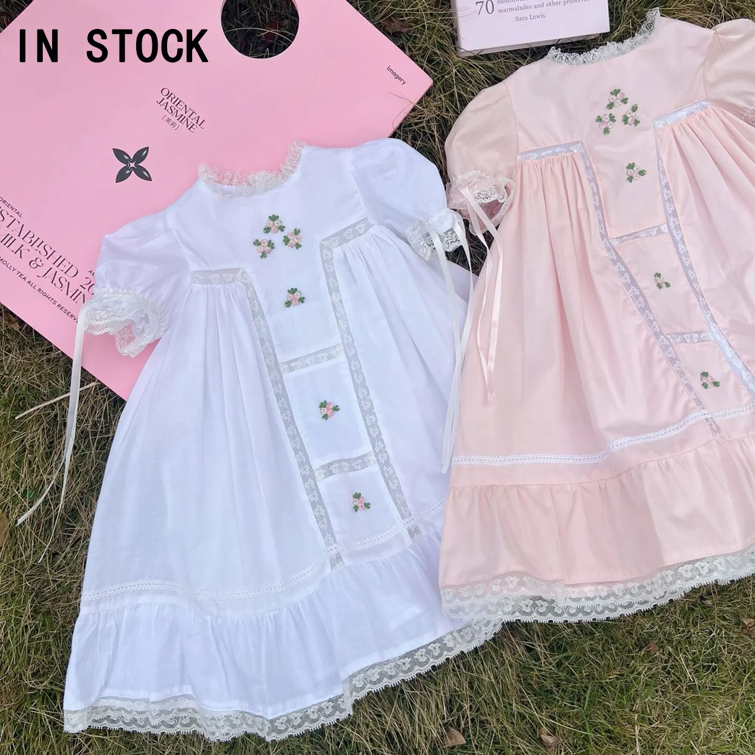 В наличии 2024 юбка с цветочной вышивкой для маленьких девочек, летнее праздничное платье принцессы для девочек и детей