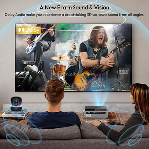 Google TV 1450 ANSI <span class=keywords><strong>Lumens</strong></span> rạp hát tại nhà Android 11.0 OS với 2.4G + 5G dual-band Wifi chiếu 4K - Product Image 4