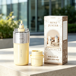 Mini mixeur portable 300 ml, bouteille mixeur portable rechargeable USB, mini mixeur portable - Product Image 1