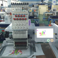 Machine de broderie à tête unique, petit ordinateur, 15 aiguilles, livraison gratuite