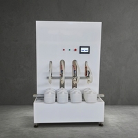 Machine de remplissage entièrement anti-corrosion, machine de remplissage semi-automatique à gravité à 2 têtes pour l'alcool/les spiritueux/les liqueurs/le vin