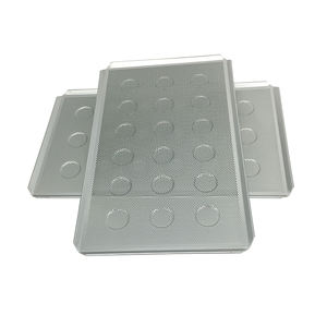 사용자 정의 알루미늄 천공 타르트 쉘 베이킹 트레이 베이킹 금형 컵케익 마카롱 베이킹 팬 532*325*14mm - Product Image 4