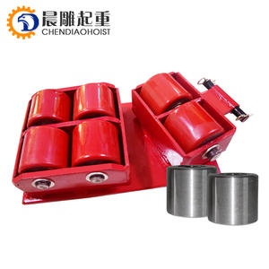 36 टन क्षमता मशीन ले जाने रोलर कार्गो ट्राली चलती स्केट - Product Image 2