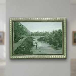 Peinture sur toile unique, art mural, peinture à l'huile espagnole, prête à accrocher, bon état, décoration intérieure, 50 x 70, Espagne ABCP-82 - Product Image 3