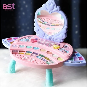 Jeu de jouets de <span class=keywords><strong>maquillage</strong></span> BST coiffeuse de <span class=keywords><strong>maquillage</strong></span> pour enfants, jouets de <span class=keywords><strong>maquillage</strong></span> Table de <span class=keywords><strong>maquillage</strong></span> scintillante pour enfants de rêve pour filles - Product Image 3