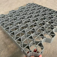 Grille de Pavage en Gazon Robuste JNZ en PEHD 48mm pour Jardin Allée Perméable Gravier Dalles de Béton Parkings Stabilisateur de Sol