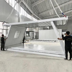 Contenedor Plegable Portátil para Oficina, Restaurante de Comida Rápida, Tienda de Conveniencia, Casa Modular Prefabricada, Mini Casa Prefabricada - Product Image 3