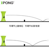 Máquina automática de servir pelotas de tenis de mesa Ipong, color verde claro, ajustable en 9 ángulos, portátil, para uso doméstico - Product Image 5
