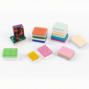 Juego de Mahjong acrílico americano personalizado viaje Mahjong Singapur Mahjong Rummy juego conjunto - Product Image 1