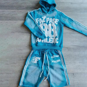 Custom Streetwear Pullover Hoodie Oversized Boxy Zip Patrón Recortado Diseño Baggy Sturdy Winter Hoodie - Product Image 4