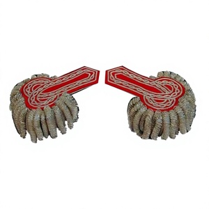 Tela de Lona Bordada de Alta Calidad para Coser, Flecos Personalizados para Uniformes, Fijación Magnética Reutilizable, Estilo Clásico para Prendas - Product Image 1