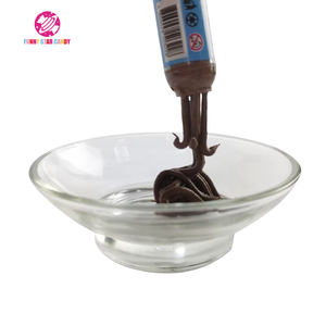 Venta caliente Chocolate Cartoon Crazy Hair Liquid <span class=keywords><strong>Choco</strong></span> Sweet Delicious Lipstick Shape Chocolate Jam Candy - Product Image 4