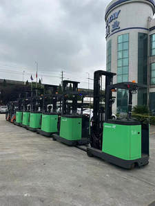 Empilhadeira Elétrica de Corredor Estreito para Armazém, Pequena, Usada, com Bateria de Chumbo-Ácido, Capacidade de 1.5 Toneladas e Altura de Elevação de 3000mm - Product Image 6