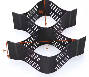 Grilles d'allée en plastique HDPE Geocells pour les <span class=keywords><strong>prix</strong></span> du <span class=keywords><strong>gravier</strong></span> au sol de soutènement de route - Product Image 4