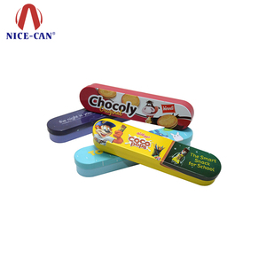 Multi-purpose cookie tin pencil metal tin box