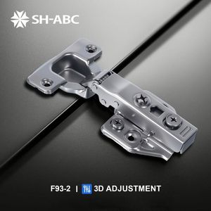 Corner <strong>Hinge</strong> for Aluminum Doors Frame Concealed Hydraulic Soft Close 105 <strong>Degree</strong> Folding Furniture <strong>Hinge</strong> for Home Office - Product Image 5