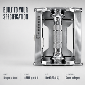 <span class=keywords><strong>Haltères</strong></span> réglables tout métal 26KG-40kg (90lb) résistants aux chutes, réglage du poids en une seconde à une seule main pour l'entraînement à domicile - Product Image 2