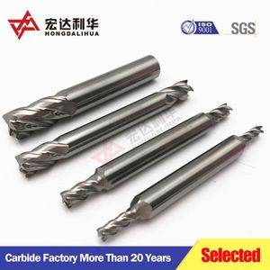 Fresa de Carburo Cementado Sin Recubrimiento de 4 Filos para Aluminio - Product Image 2