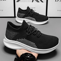 Chaussures de course respirantes personnalisées pour l'été, chaussures pour hommes et femmes, chaussures décontractées tendance, chaussures de sport en tissu uni