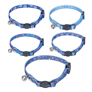 <span class=keywords><strong>Collar</strong></span> para Gato Ajustable de Diseño de la Serie Azul, Venta al Por Mayor del Fabricante, Económico y Personalizable - Product Image 2