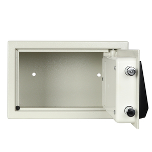 Home Safe Box Safe Box Digital Steel Full-welded 12L White Electronic Digital Home Hidden Deposit Safe Box