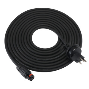 Câble d'alimentation en caoutchouc étanche IP55 Hot H07RN-F 3x1.0mm2 LNPE 3 broches 5m avec prise suisse de type T13 pour Hyper 2000 de Zendur - Product Image 5