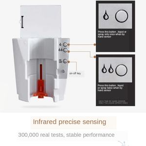 Distributeur de désinfectant mural à capteur électrique, distributeur automatique de savon liquide sans contact, pulvérisation d'alcool en mousse - Product Image 5