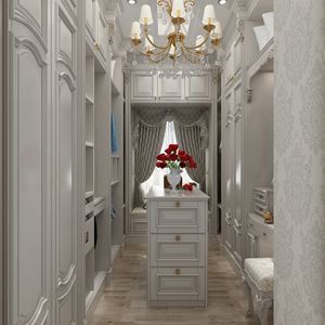 Armario de Madera Maciza Independiente de Alta Gama, Extra Grande, para Dormitorio o Gimnasio, Hecho en China (con Espacio de Almacenamiento y Tocador de Lujo) - Product Image 2