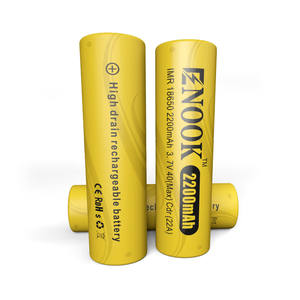 Batterie rechargeable <span class=keywords><strong>Li</strong></span>-ion Enook Grade <span class=keywords><strong>AAA</strong></span> Cells 18650 2200mAh 40A 3.7V Mod <span class=keywords><strong>Li</strong></span>-ion en stock important - Product Image 6
