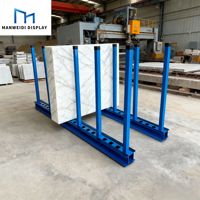 Utilisé pour le rayonnage de stockage en acier anti-corrosion, cadre en acier, support d'affichage pour pierre de granit et de marbre, étagères d'usine