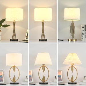 Modern Luxury Metal Desk Lamp European Style Wholesale for Home or Hotel Use Decorative Feature - Product Image 3