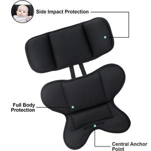 6705 universel respirant bébé siège de <span class=keywords><strong>voiture</strong></span> pour bébé <span class=keywords><strong>coussin</strong></span> d'insertion pour tête corps Support Ultra doux pliant bébé siège de <span class=keywords><strong>voiture</strong></span> insérer - Product Image 3