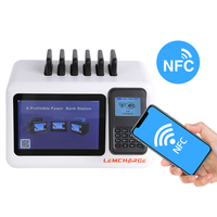 Hôpital louer App Power Bank distributeur automatique 6 fentes partage Powerbank téléphone portable charge Power Bank location Station Australie