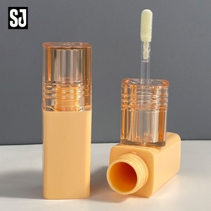 <span class=keywords><strong>Tube</strong></span> de gloss à lèvres en plastique de nouvelle conception Sujiang, 3,5 ml, forme carrée, conteneur de gloss à lèvres, bouchon à vis, tendance - Product Image 4