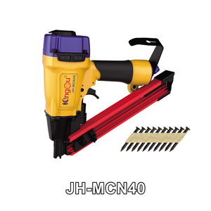 Clavadora Neumática para Conectores Metálicos MCN150 / MCN40, Clavadora para Colgadores de Viguetas, Pistola de Clavos para Estructuras en Tira - Product Image 1