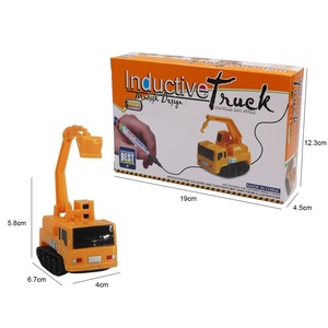 777 di vendita calda-002 novità magica induttiva Mini auto B/O elettrica seguire qualsiasi linea si disegna induttivo auto giocattoli per bambini - Product Image 6